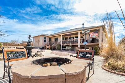 Shared Garden Level Serene Ranch near Lake Pueblo 