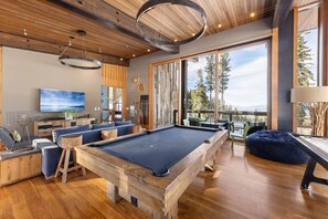 Games room - Mountainside by Tahoe Getaways at Northstar - Pet-Friendly Luxury Ski-in Ski-out w HOA (Truckee)