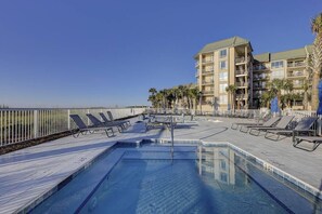 Indoor pool, a heated pool