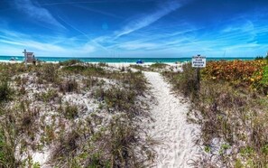 Beach nearby, sun-loungers