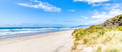 Aan het strand