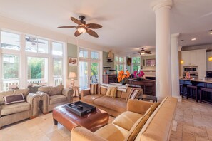 Área de sala de estar