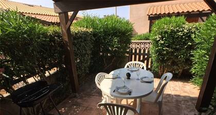 Villa T2 Mezzanine avec Piscine - 6 pers. - Proche Commerces et Plage