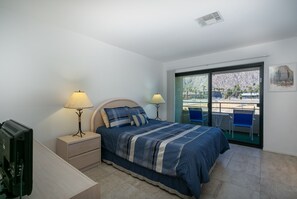1 bedroom, iron/ironing board, travel crib, WiFi