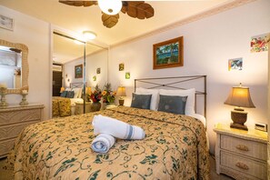 1 bedroom, internet, bed sheets