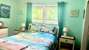 2 間睡房、熨斗/熨衫板、免費 Wi-Fi、床單