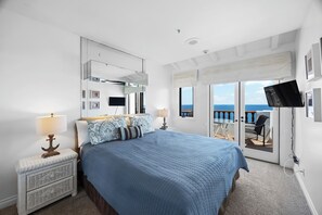 2 bedrooms, iron/ironing board, travel cot, WiFi