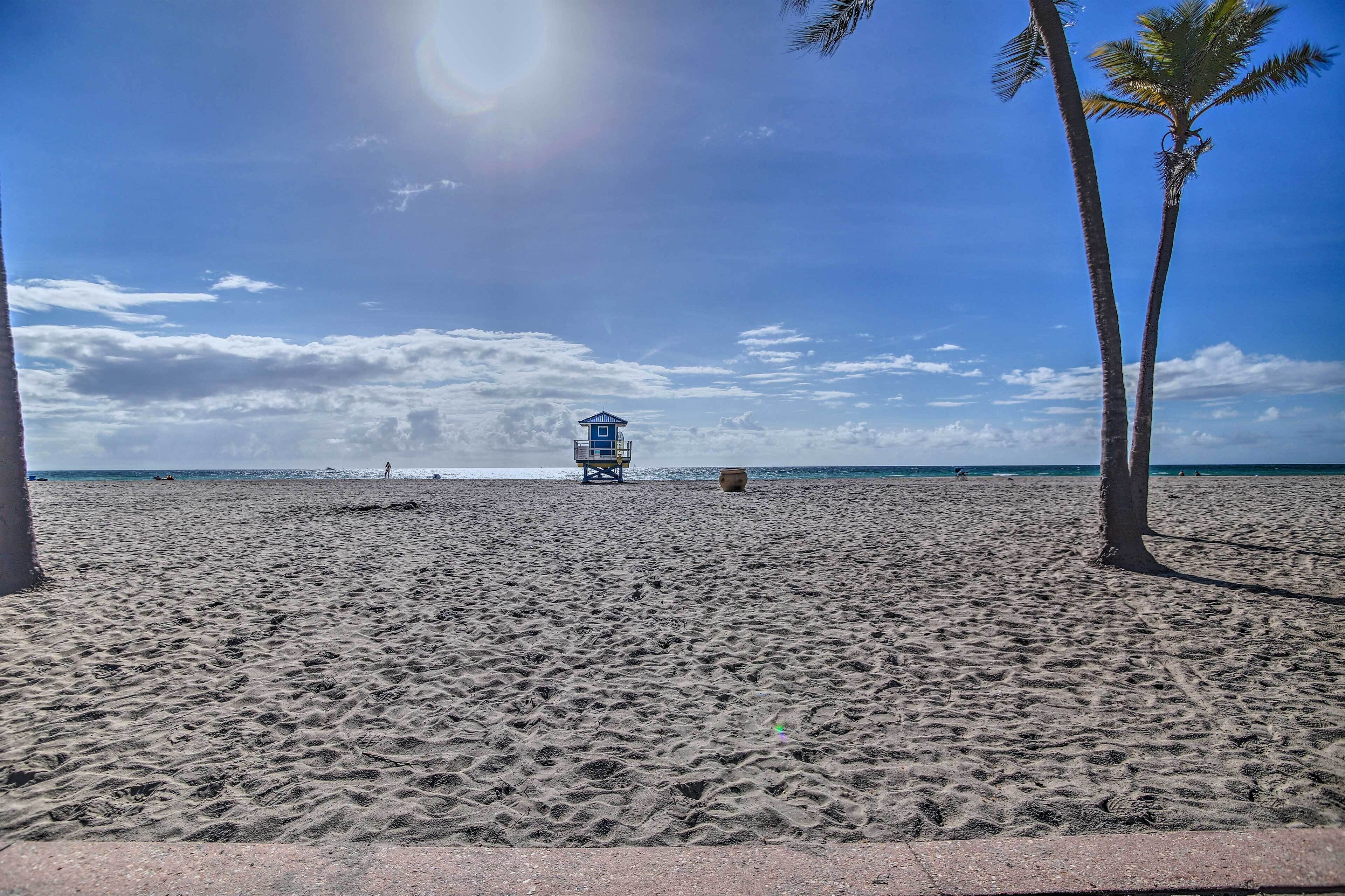Beach nearby