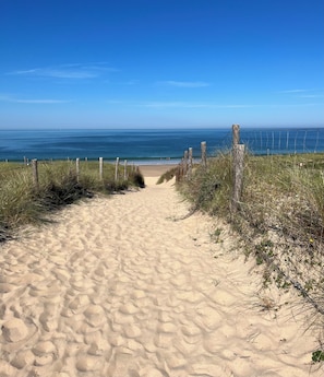 Una spiaggia nelle vicinanze