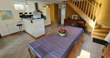 Maison spacieuse à Marchésieux, 9 pers, animaux admis, wifi, proche ferme bio
