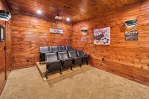 Interior - 3 Suite Cabin with Private Home Theater Room and Sauna (Gatlinburg)