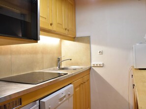 Fridge, microwave, oven, stovetop - 2-room apt, pets allowed, near slopes Méribel (Méribel)