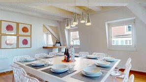 Dining - dreyfus duplex city center ac 3br 2bth 165m2 (Colmar)