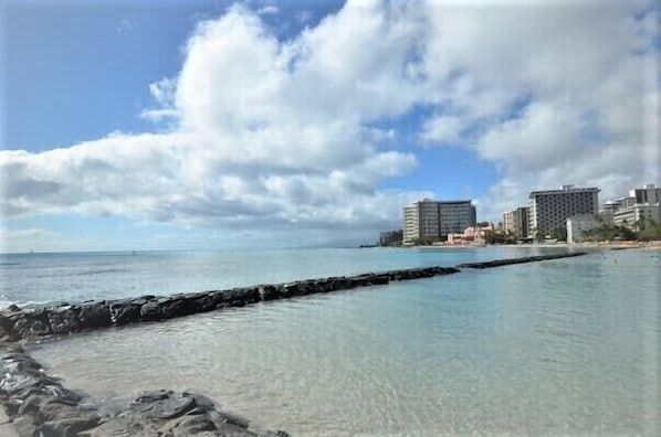 Beach nearby
