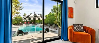 Palms at Park • Heated Pool, Spa, Views • Featured in Dwell