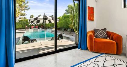 Palms at Park • Heated Pool, Spa, Views • Featured in Dwell