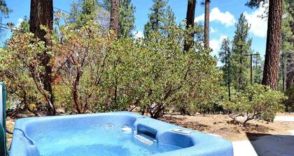 Almost Summit by Destination Big Bear : Hot Tub! Near Snow Summit! Wifi! Adorable! Large Yard! Cable TV! Fireplace!