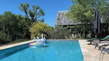 Una piscina riscaldata