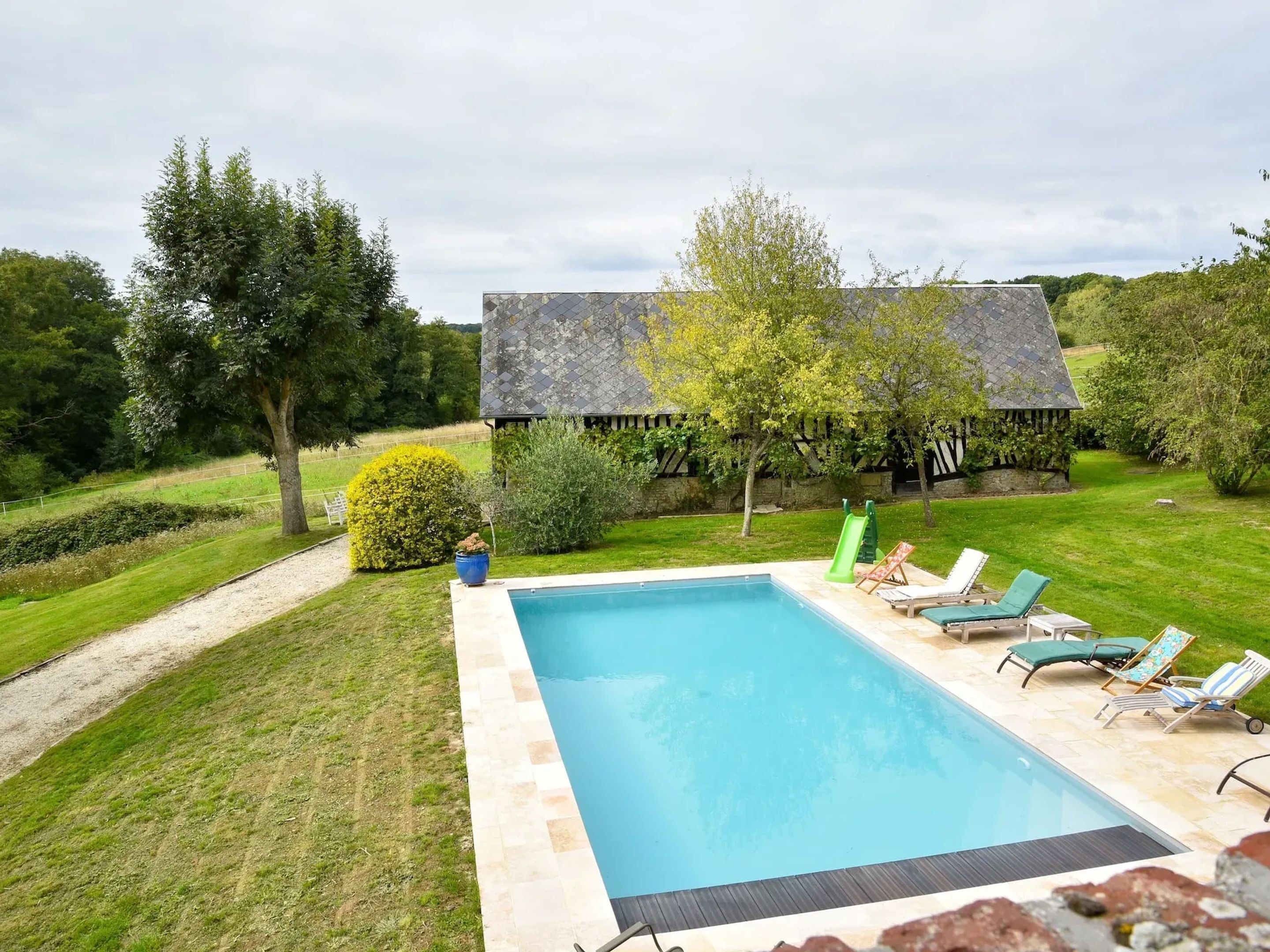 Piscine chauffée