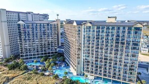 Exterior - Renovated 1BR Ocean Front,Great Views Heated Pools (North Myrtle Beach)