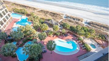 Indoor pool, a heated pool