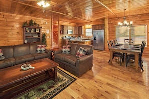 Interior - Private indoor pool lodge w theater | sleeps 14 (Gatlinburg)