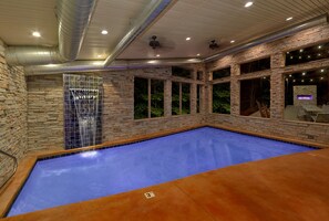 Piscine couverte, piscine chauffée