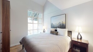 2 chambres, accès au Wi-Fi (inclus), literie fournie