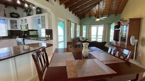 Dining - Scott Beach Villas #1 (St Thomas)