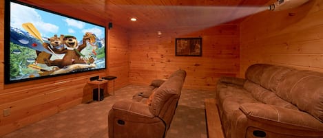 Smart TV, fireplace, DVD player