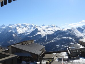 Blick von der Unterkunft