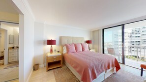 2 bedrooms, iron/ironing board