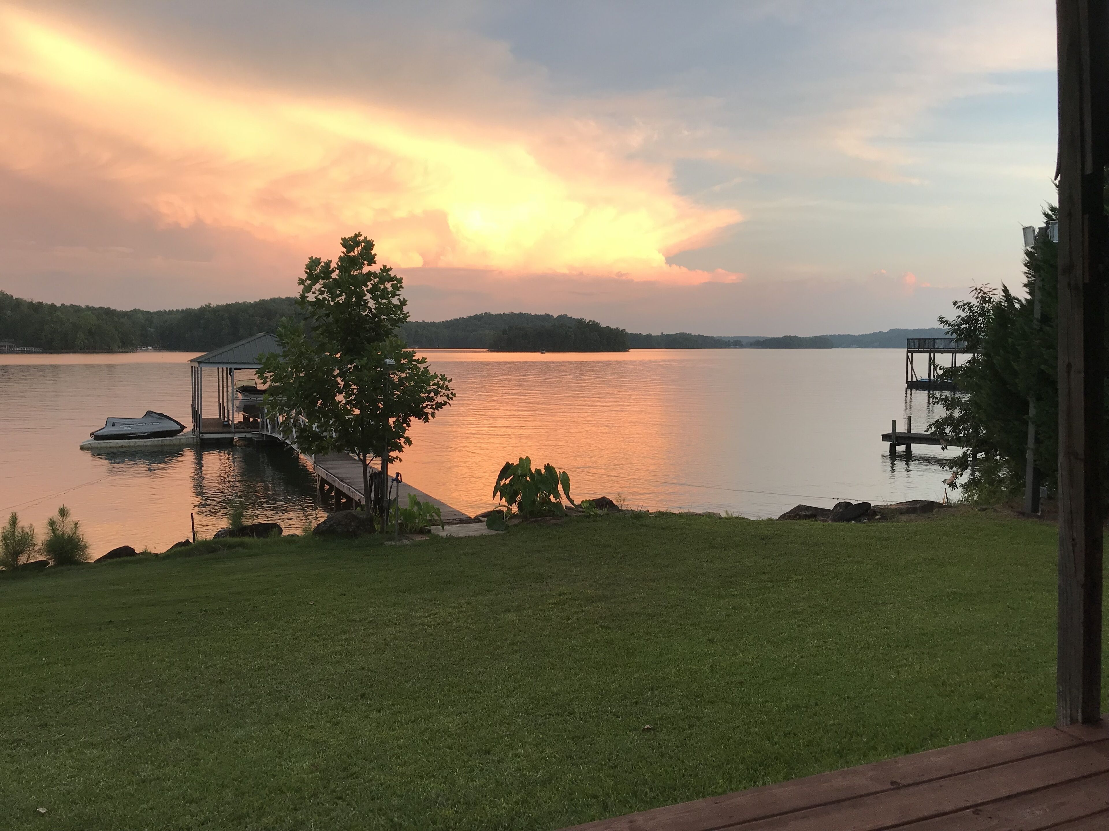 Vista desde la propiedad