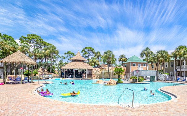 Indoor pool, a heated pool - Tropical Therapy is good for what ails you! (Pensacola)