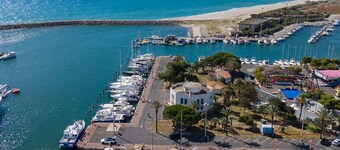 Cozy 2-Room House with Mezzanine, Pool & Parking - Saint-Cyprien Beach