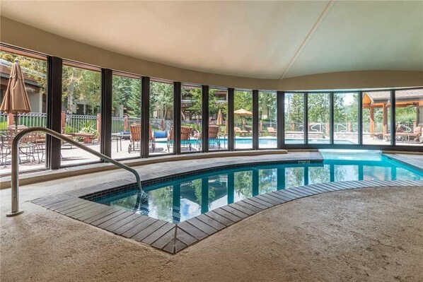 Condo, 1 King Bed with Sofa bed (2110 Timberline Lodge, Trappeur's Cro) | Pool | Outdoor pool, a heated pool - Tl2110 Perfect Mtn Getway - Private Patio With Great Access to Multiple Pools Winter Specials! (Steamboat Springs)