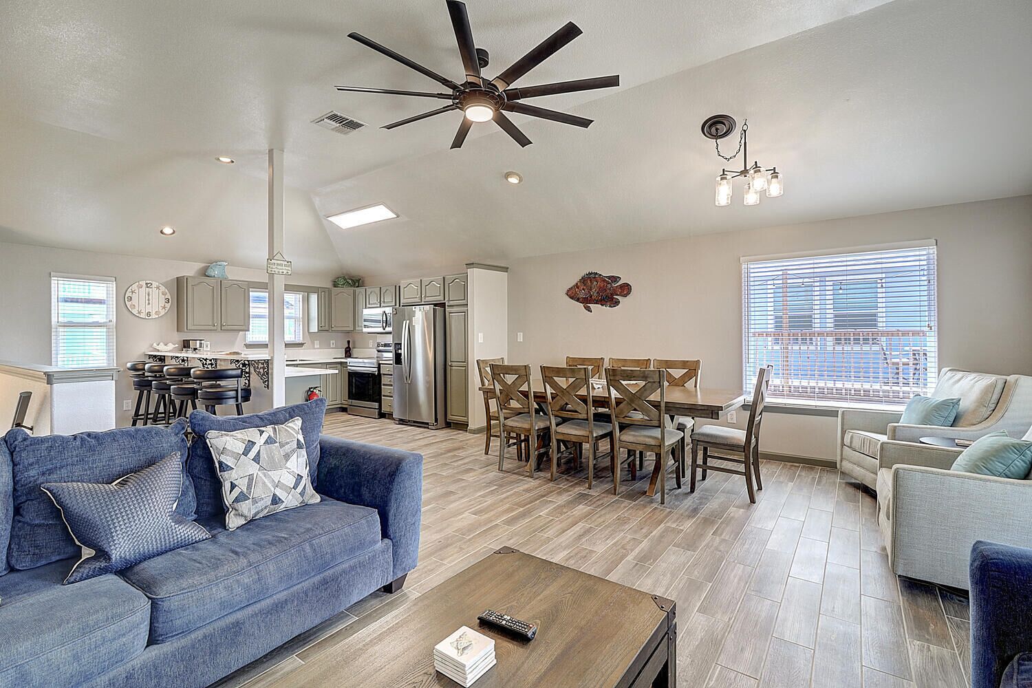 Beachfront Community! Located in town, ocean breezes!