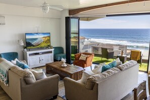 TV - Beach View Pet Friendly Home with a Spa Pe-1722 (Oceanside)