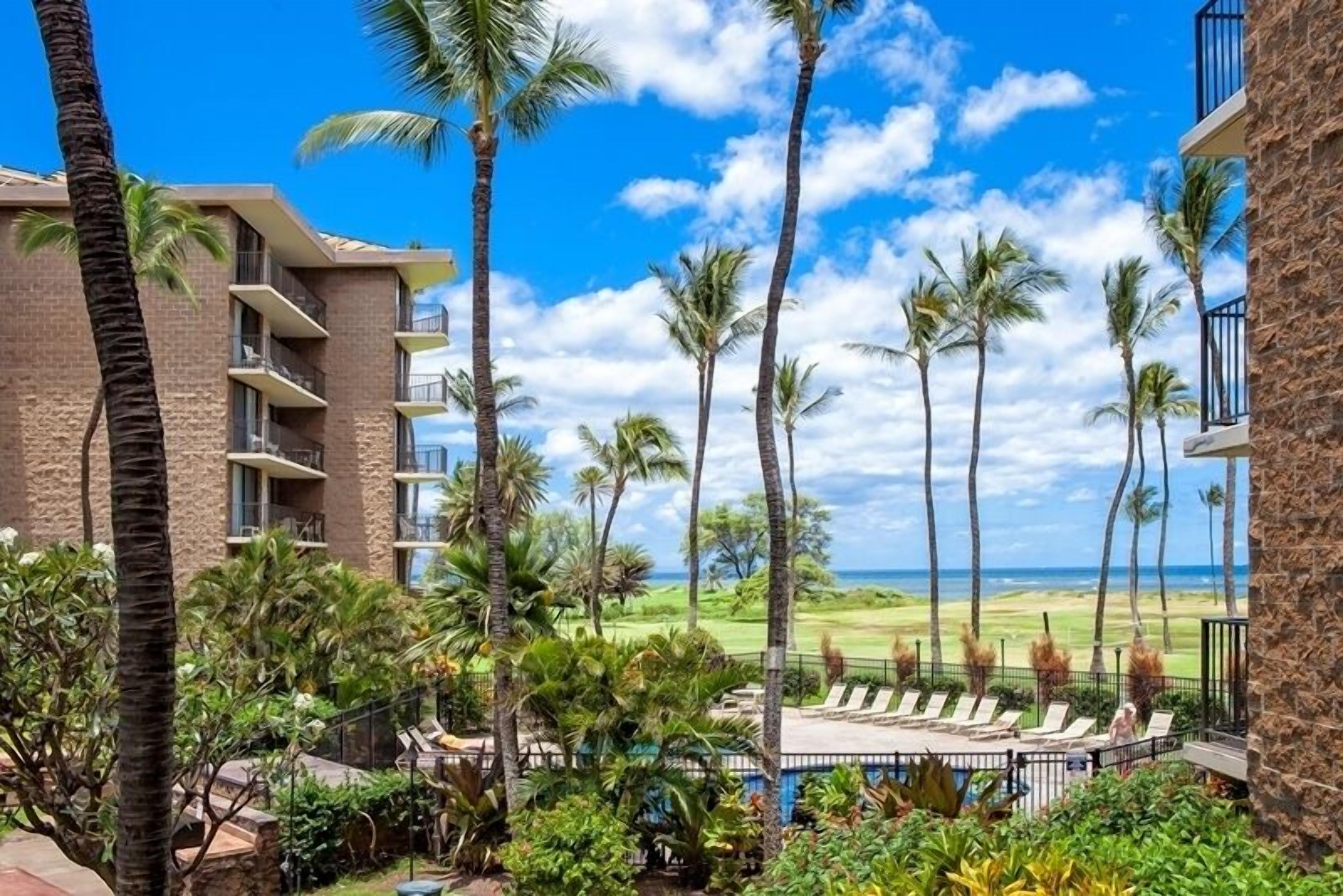 Kauhale Makai Unit 207 Ocean Views from this 1 Br condo at Ocean Front Resort
