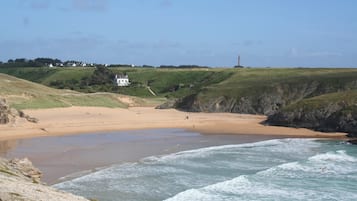 Nær stranden