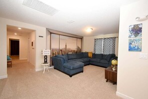 TV, DVD player - Storey Lake Resort | Private Pool, Spa, Game Room & Disney (Kissimmee)