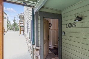 Exterior detail - Powder Ridge 108: Located in Historic District Breckenridge. (Breckenridge)
