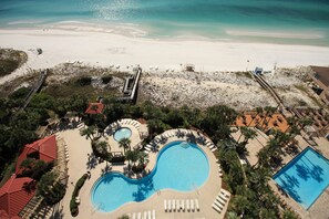 A heated pool - Gulf Views 4812 Tram, wifi, beachfront. Sleeps 8 best rates at Westwinds! Private beach (Miramar Beach)