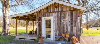 Enchanting Farmhouse Retreat with a Covered Patio