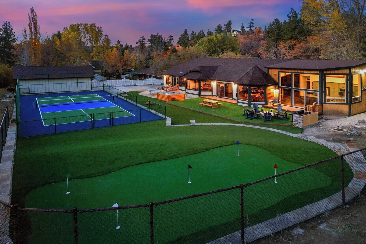 Photo 67 of Geronimo Lodge: Private Pickleball Court!