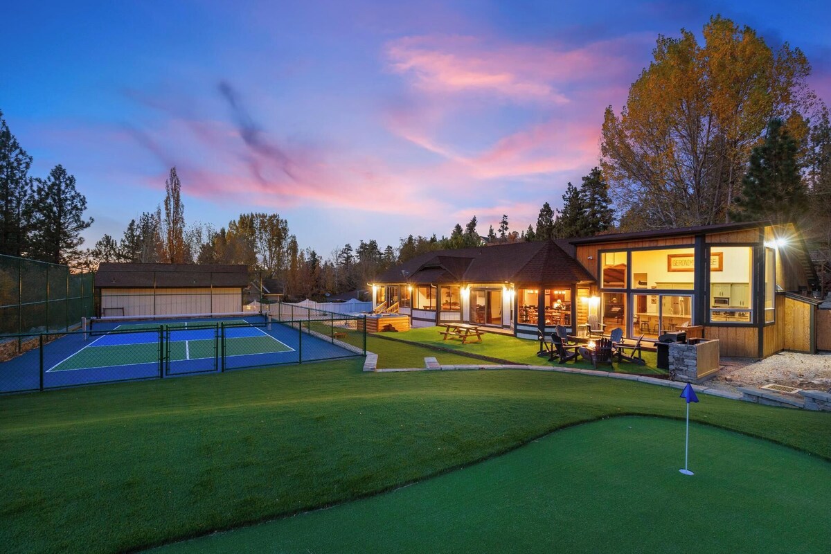 Photo 69 of Geronimo Lodge: Private Pickleball Court!