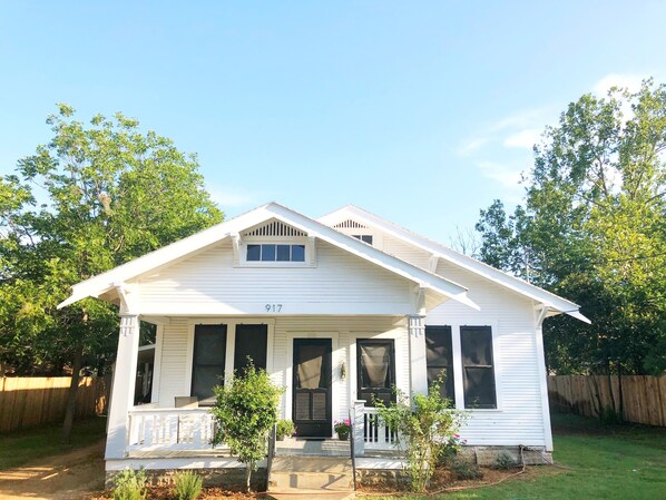 Exterior - The Bell House | Modernized Bungalow Near Main Street & Hwy 290 Wineries (Fredericksburg)
