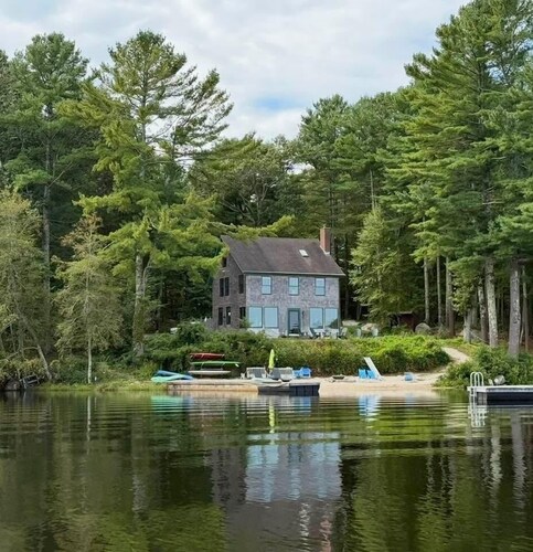 Waterfront With It’s Own  Private Sandy Beach