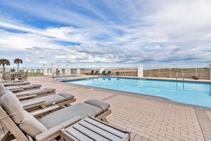 Indoor pool, a heated pool