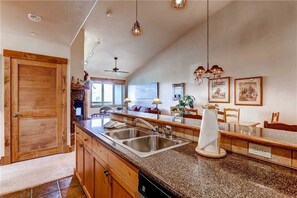 Condo, Multiple Beds (2303 Timberline Lodge, Trappeur's Cro) | Private kitchen